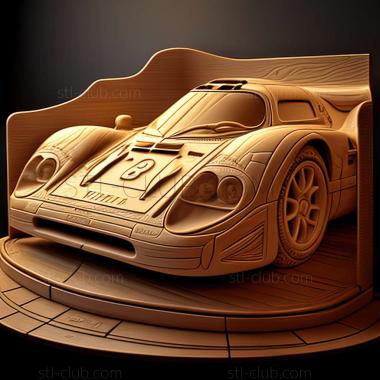 3D модель Porsche 956 (STL)
